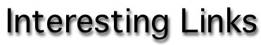 Interesting Links